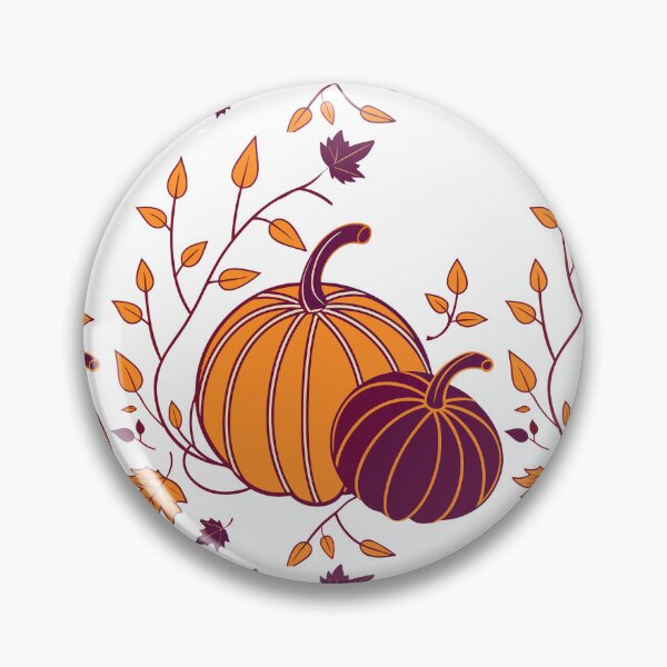 Item preview, Cute pumpkins in autumn designed and sold by Merrylands Artshop.