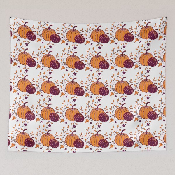 Item preview, Cute pumpkins in autumn designed and sold by Merrylands Artshop.
