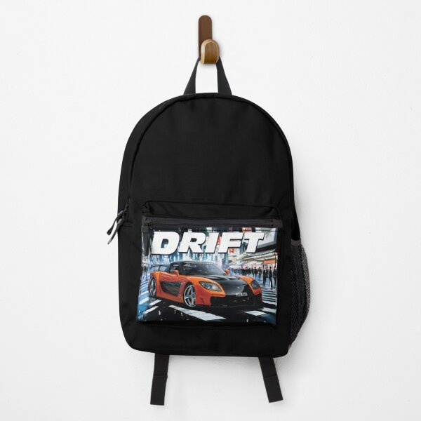 Item preview, Han's RX-7 Tokyo Graphic Manga Comic style jdm drift power Stance scene designed and sold by cowtownCOWBOY.