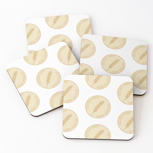 Item preview, Gluten Free Food Label Light Beige designed and sold by studyandsift.