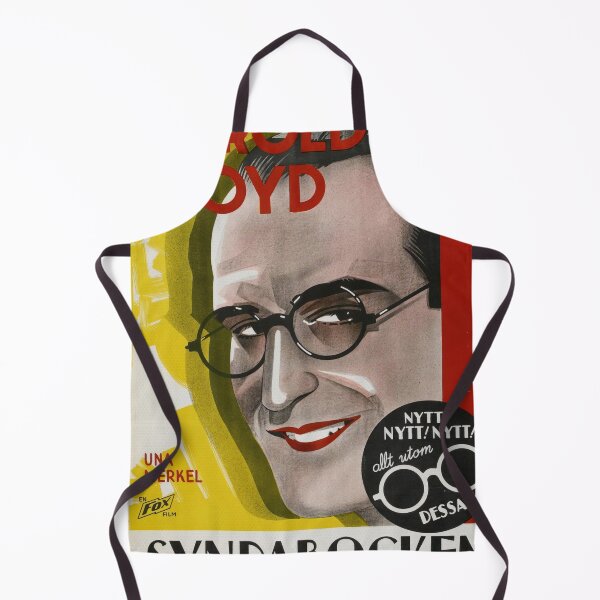 Item preview, Vintage Harold Lloyd Movie Poster | Syndabocken Swedish Film Art | Bold Colors & Iconic 20th Century Design designed and sold by artofuniverse.