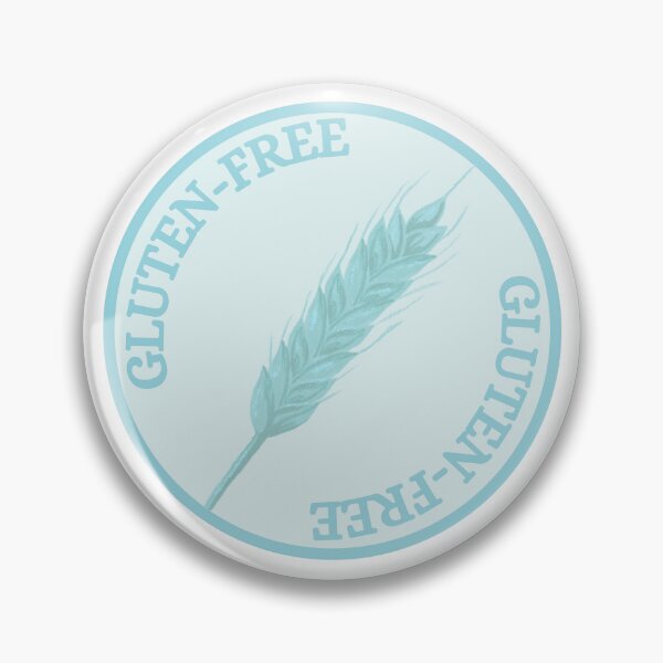 Item preview, Gluten Free Food Label Light Blue designed and sold by studyandsift.