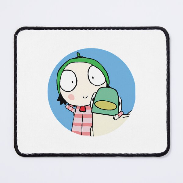Item preview, Duck Friend Her Little Pet Girl Cartoon Vintage and Cute designed and sold by WittEstella86.
