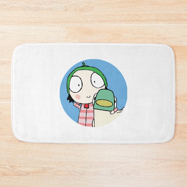 Item preview, Duck Friend Her Little Pet Girl Cartoon Vintage and Cute designed and sold by WittEstella86.