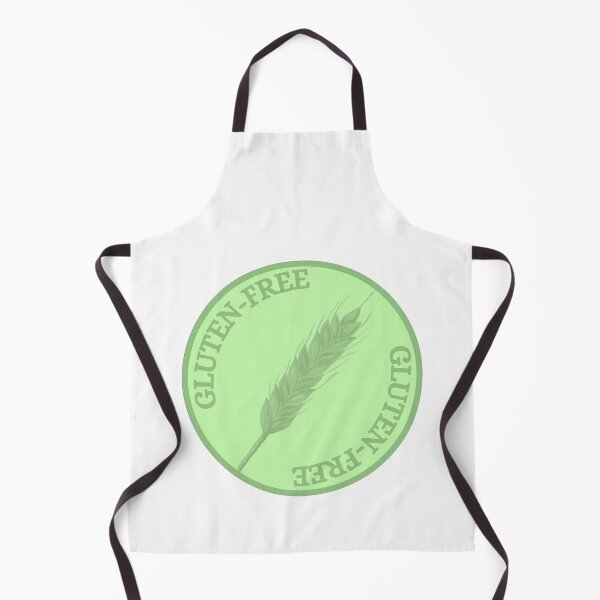 Item preview, Gluten Free Food Label Light Green designed and sold by studyandsift.