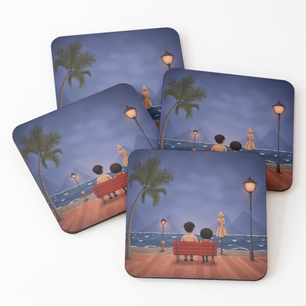 Item preview, Evening by the Sea designed and sold by Whimsical Hug.