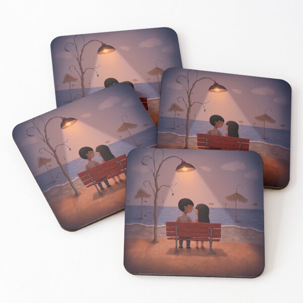 Item preview, Seaside Evening Together designed and sold by Whimsical Hug.