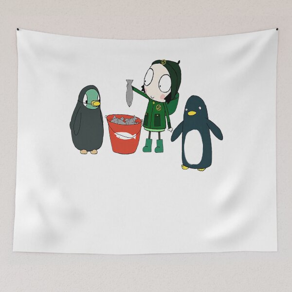 Item preview, Cute Little Friend Her Pet Girl and Vintage Duck Cartoon designed and sold by WittEstella86.