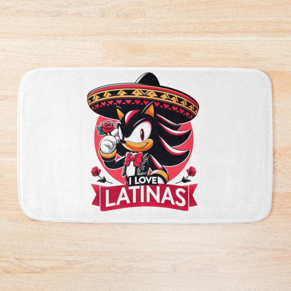 Item preview, Shadow The Hedgehog I Love Latinas designed and sold by Wilburn  Laveta.
