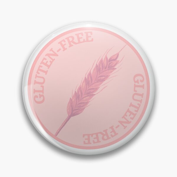Item preview, Gluten Free Food Label Light Pink designed and sold by studyandsift.
