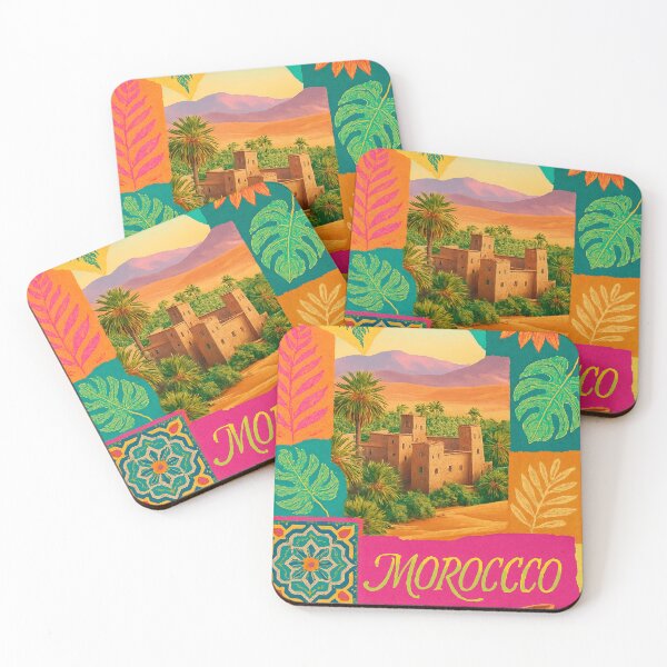 Item preview, Moroccan Eco Maximalist Collage designed and sold by Artsticks.