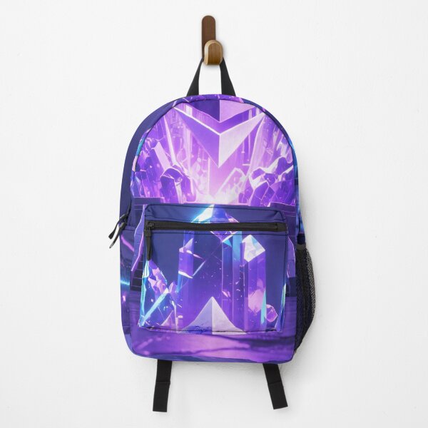 Item preview, Glowing Ethereum crystal digital artwork with futuristic neon cyber background in fantasy blockchain inspired illustration designed and sold by Mimoshi ⭐⭐⭐⭐⭐.