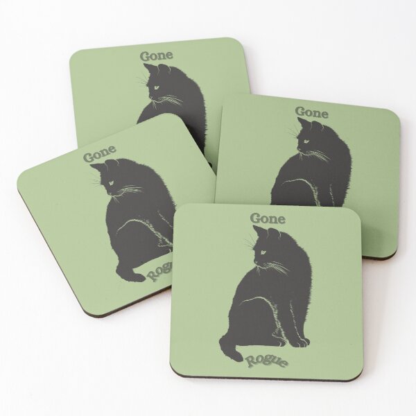 Item preview, Mysterious Cat Sticker designed and sold by AnnesImages.