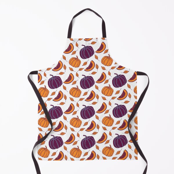 Item preview, A cute pattern of pumpkins and leaves in autumn designed and sold by Merrylands Artshop.