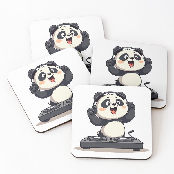 Item preview, Panda DJ – Funny Party Panda designed and sold by Hans-Design.