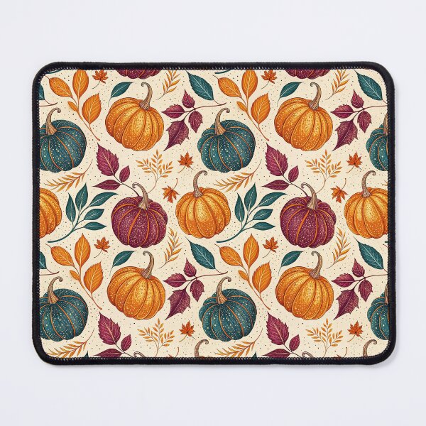 Item preview, A dreamy and whimsical pattern of pumpkins and leaves in fall designed and sold by Merrylands Artshop.