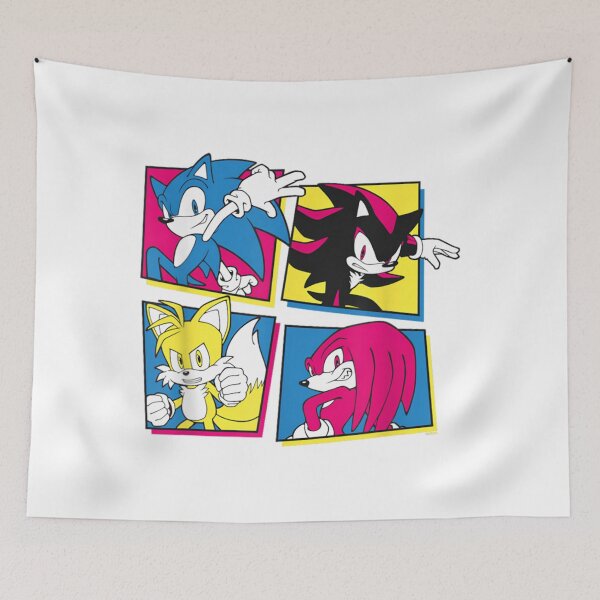 Item preview, Sonic The Hedgehog - Sonic Shadow Tails Knuckles designed and sold by Wilburn  Laveta.