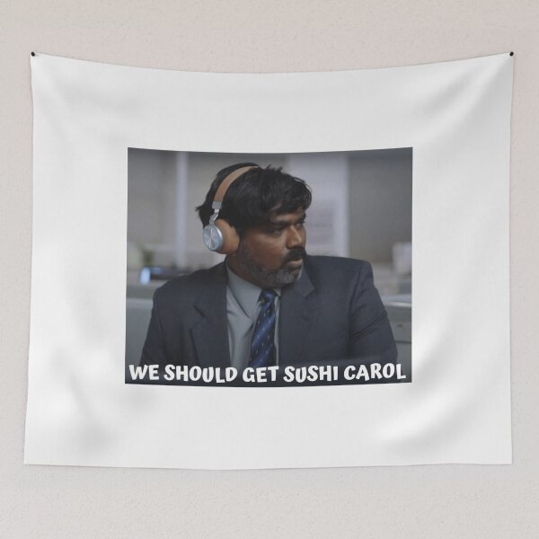 Item preview, We Should Get Sushi Carol designed and sold by Damonauch.