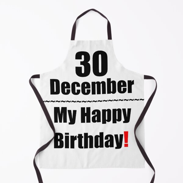 Aperçu de l'œuvre Anniversaire du 30 décembre créée et vendue par ariksworld.
