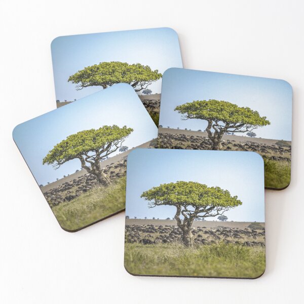 Item preview, Great migration Serengeti wildebeest zebra savanna photo designed and sold by Amanda's Factory.