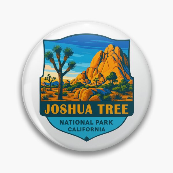 Item preview, Joshua Tree National Park Retro Sticker designed and sold by Ismeal Von.