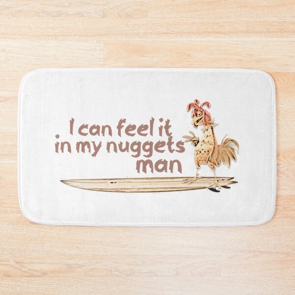 Item preview,  I Can Feel It In My Nuggets Man Surfing Chicken Design designed and sold by Damonauch.