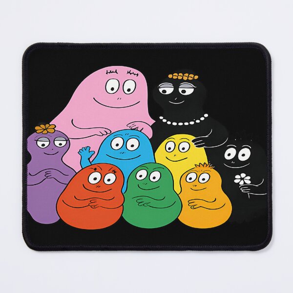 Item preview, Blobby Family Cartoon Crew Retro Style Colorful Barbapapa-Inspired Blob Characters For Kids And Nostalgic Adults designed and sold by piercegor.