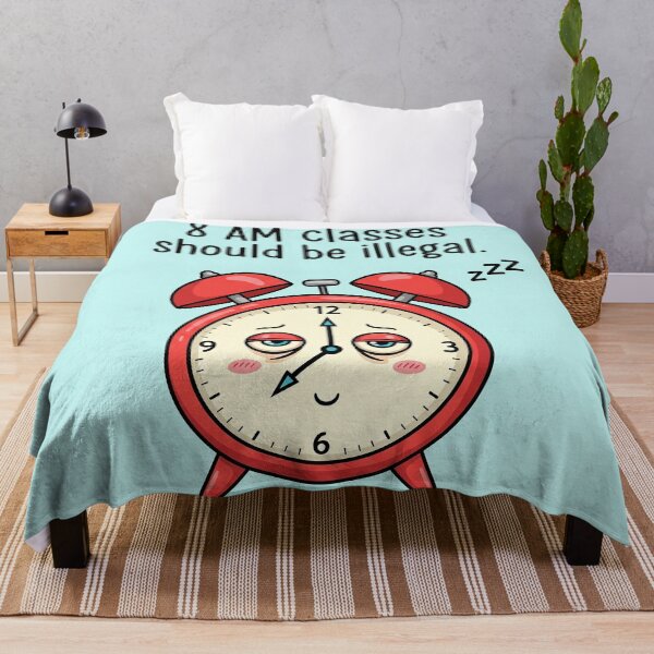 Item preview, 8 AM classes should be illegal designed and sold by HeavenRoad.