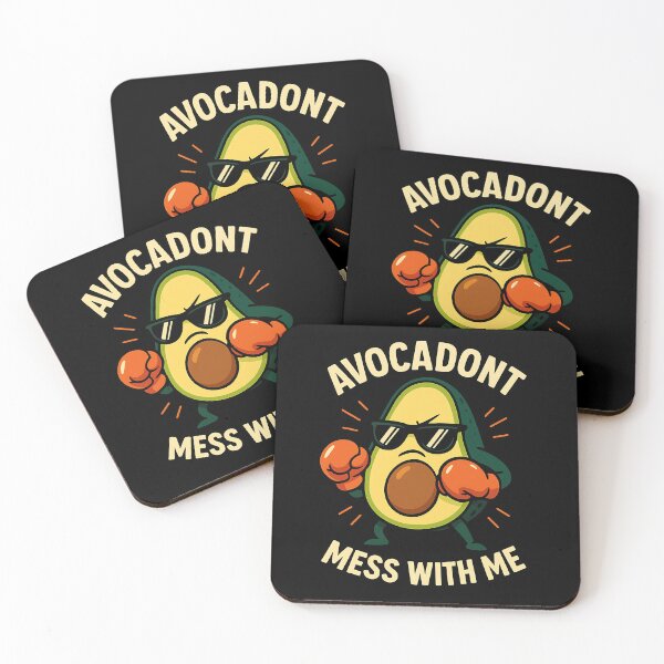 Item preview, Funny Avocado Boxing Design Avocadont Mess With Me designed and sold by Weorus.