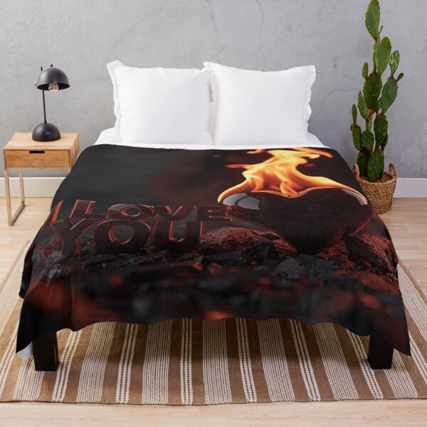 Item preview, Burning Heart Love Design – Passionate Romantic Art designed and sold by VISTRAS.