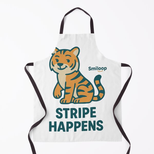 Item preview, Stripe Happens – Cute Tiger Design designed and sold by Smiloop Kivivi.