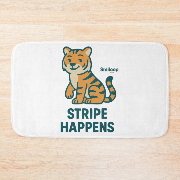 Item preview, Stripe Happens – Cute Tiger Design designed and sold by Smiloop Kivivi.
