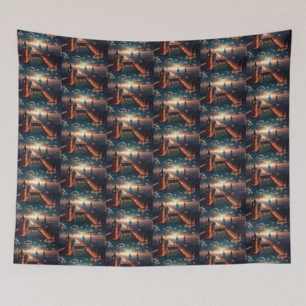 Item preview, Alien Invasion over London designed and sold by Designs by Helen.
