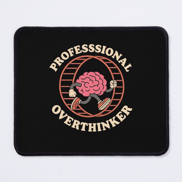 Item preview, Professional Overthinker Funny Brain Design designed and sold by haitrieuic96.