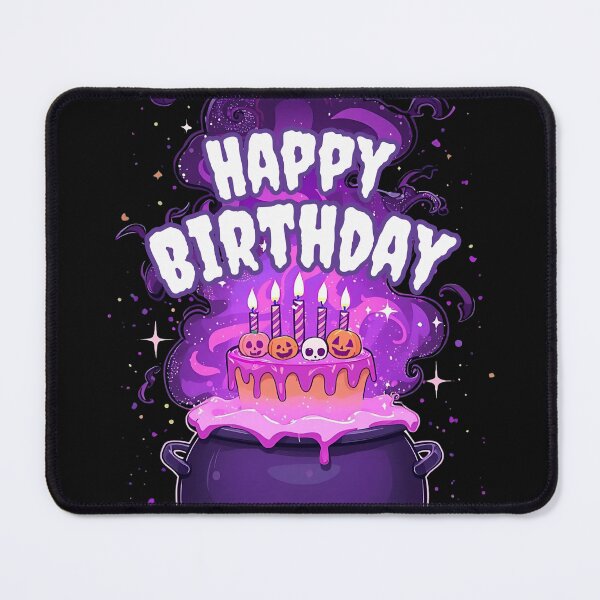 Item preview, Spooky Cute Halloween Birthday T-Shirt – Witch Cauldron, Cake & Magic Design designed and sold by idy-zone.