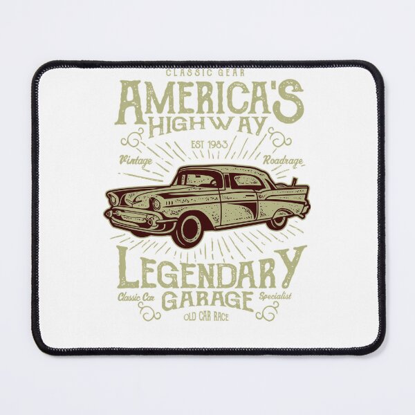 Item preview, America's Highway Garage designed and sold by MelanieKohler.