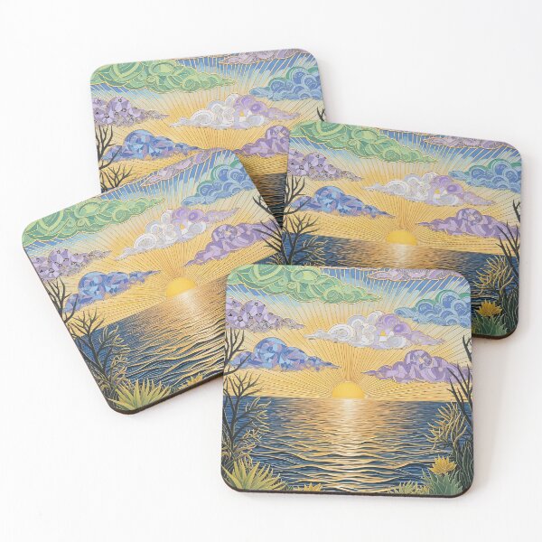 Item preview, Sunrise Over the Patterned Tropics designed and sold by Lizetteh.