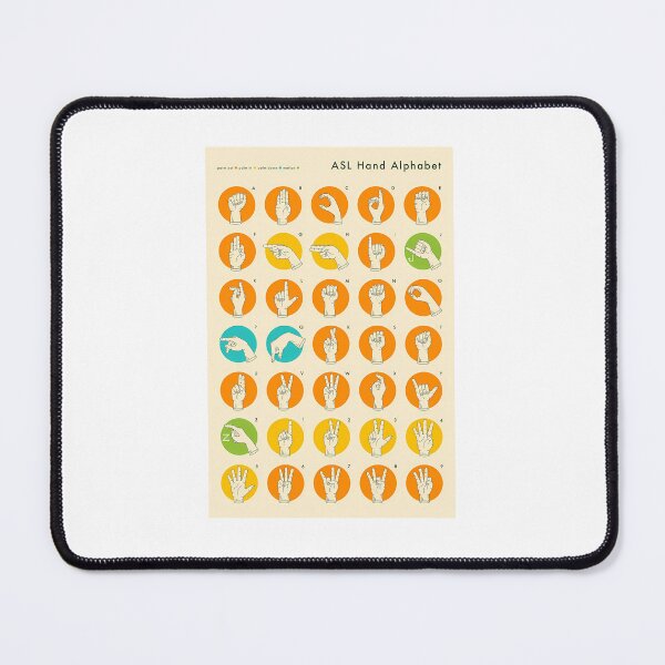 Artikelvorschau, American-Sign-Language-Hand-Alphabet entworfen und verkauft von MelanieKohler.