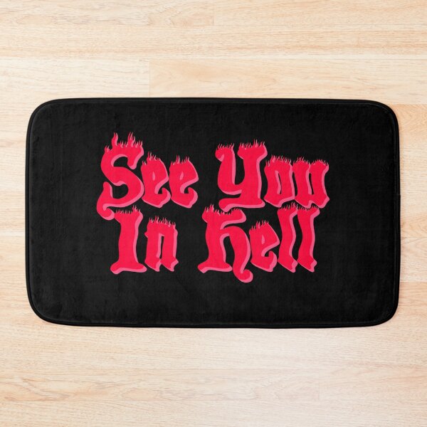 Item preview, See You In Hell! - flames designed and sold by Glücksstern.