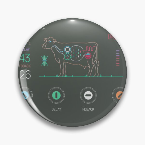 Item preview, Cow Synthesizer Controls Sideband Audio FX | PERFECT GIFT FOR YOU AND FRIENDS designed and sold by ToddYeager.