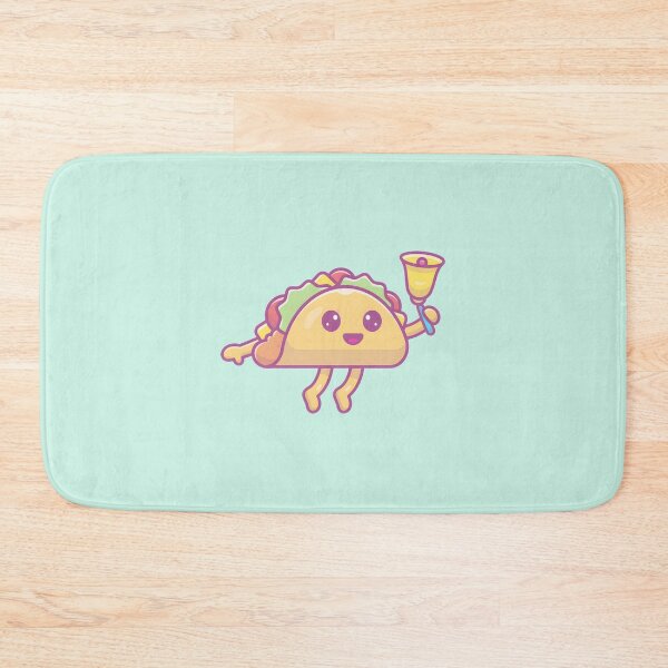 Item preview, Happy Taco Mascot Ringing Bell | PERFECT GIFT FOR YOU AND FRIENDS designed and sold by ToddYeager.