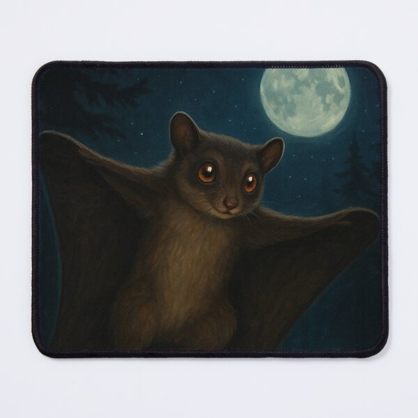 Item preview, Japanese Giant Flying Squirrel – Rare Nocturnal Forest Wildlife designed and sold by NocturnalNook.