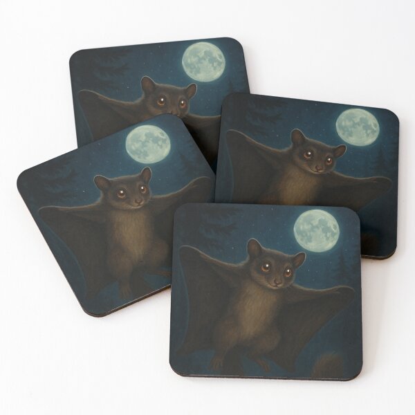 Item preview, Japanese Giant Flying Squirrel – Rare Nocturnal Forest Wildlife designed and sold by NocturnalNook.