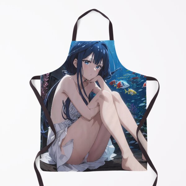 Item preview, Aki Adagaki Aquarium Glow Masamune kun Revenge Anime Waifu designed and sold by earlobejerk.