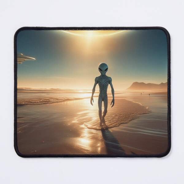 Aperçu de l'œuvre Arrivée des extraterrestres créée et vendue par Designs by Helen.