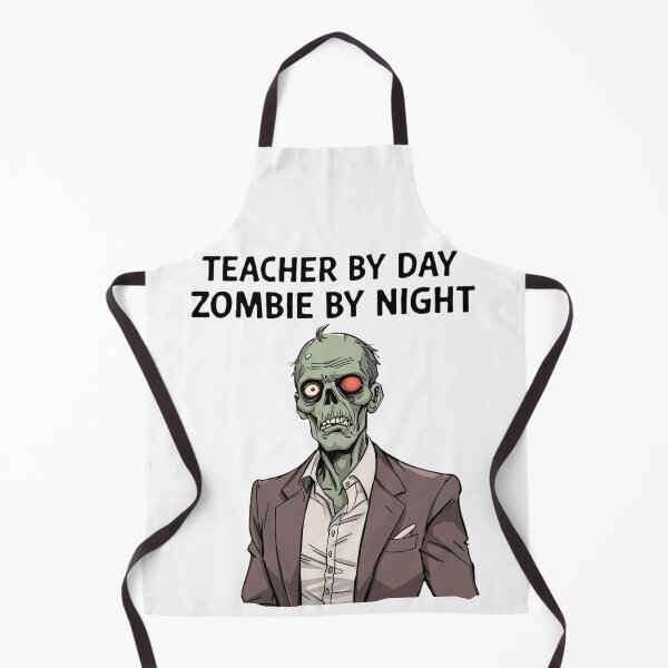Item preview, Teacher by Day Zombie by Night – Funny Halloween Teacher Design designed and sold by jelonkaa.