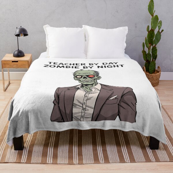 Item preview, Teacher by Day Zombie by Night – Funny Halloween Teacher Design designed and sold by jelonkaa.