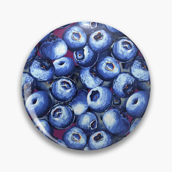 Item preview, Seamless Blueberry Fruit Pattern Illustration designed and sold by AlweeCeed.