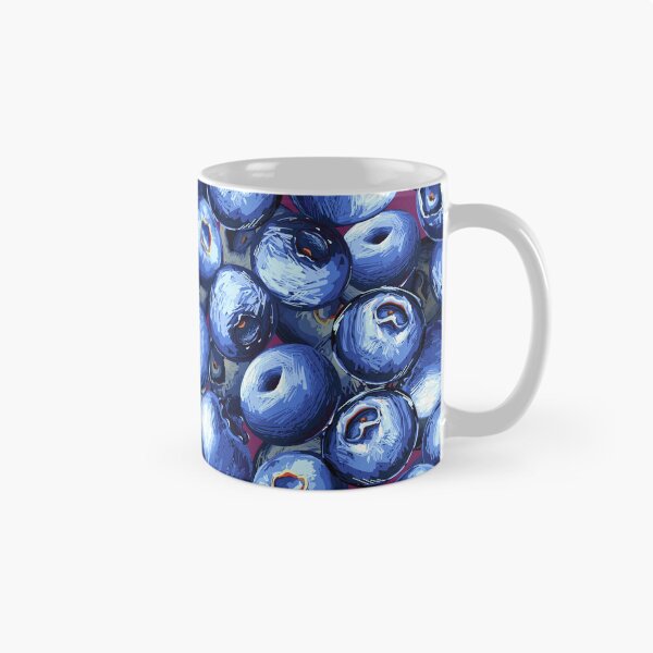 Item preview, Seamless Blueberry Fruit Pattern Illustration designed and sold by AlweeCeed.