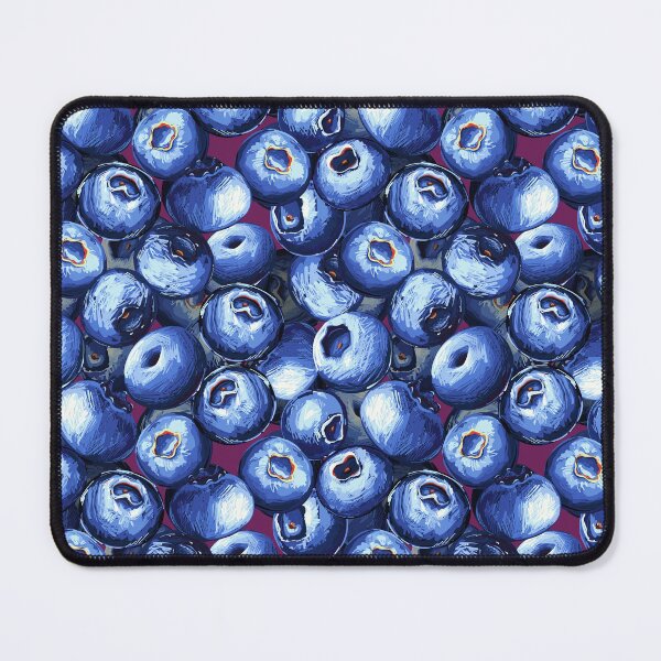 Item preview, Seamless Blueberry Fruit Pattern Illustration designed and sold by AlweeCeed.